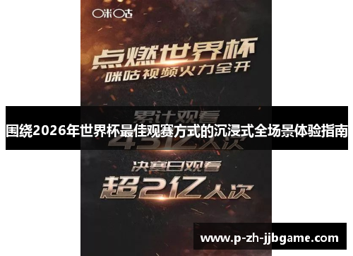 围绕2026年世界杯最佳观赛方式的沉浸式全场景体验指南